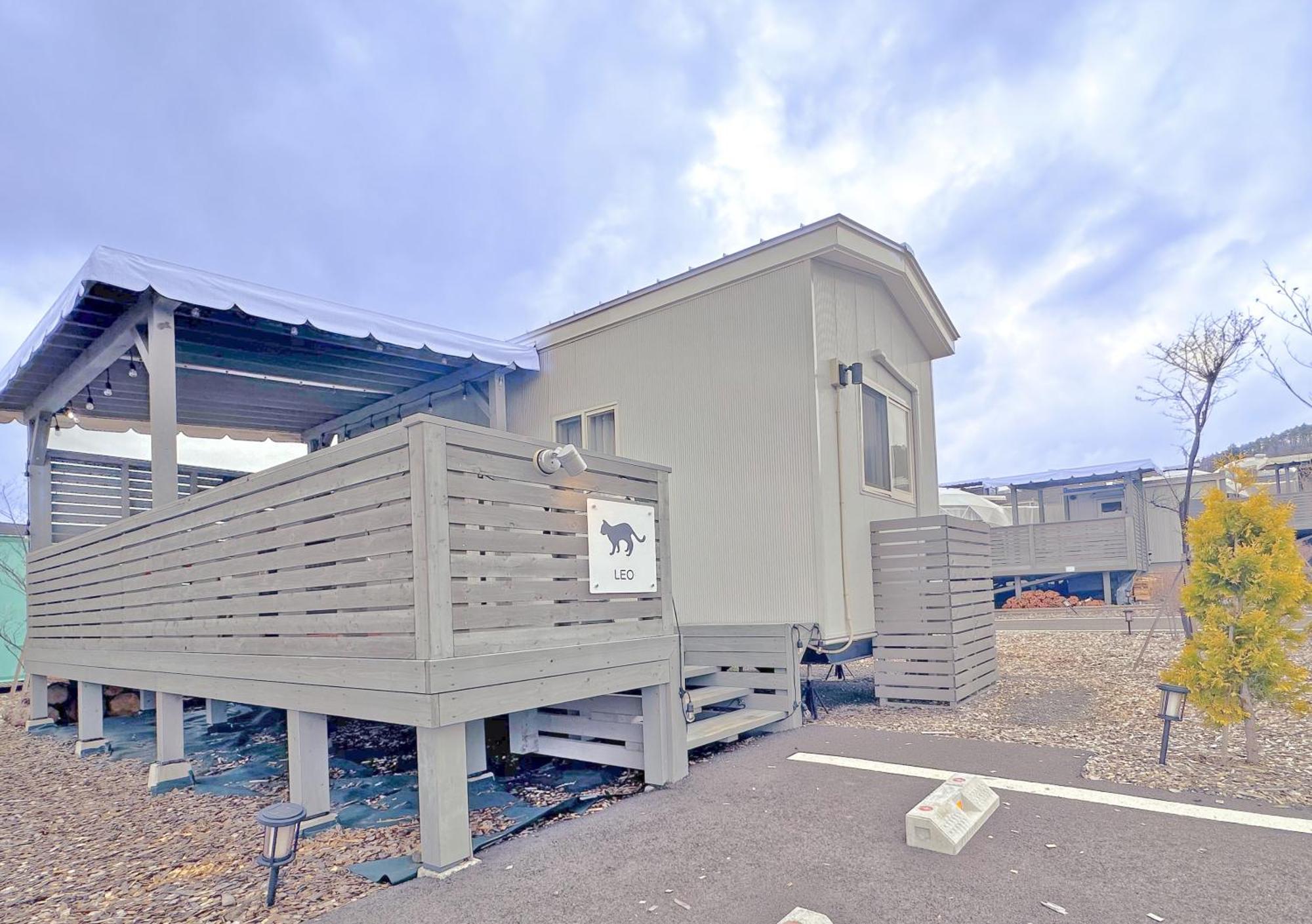Necoana Glamping富士山景bbqトレーラーヴィラ Fujikawaguchiko Eksteriør bilde